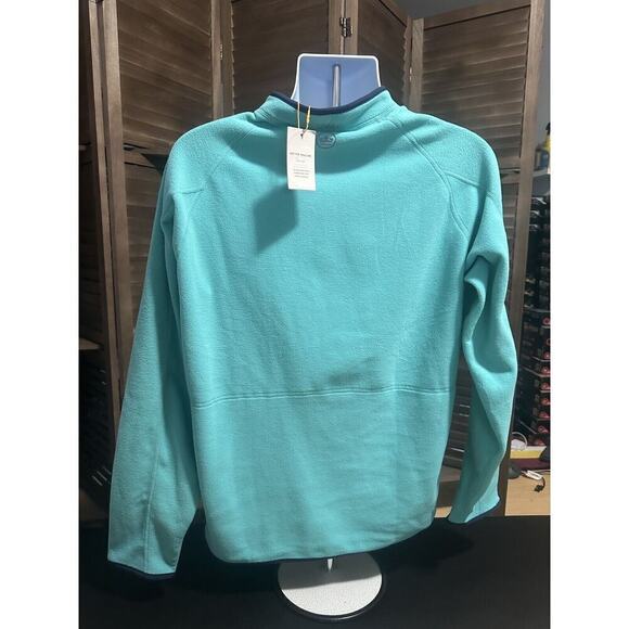 Peter Millar Golf 1/4 Zip Pullover Mens Crown Sport Thermal Flow Fleece Medium - Picture 3 of 5